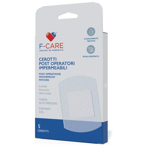 Cerotti Post Operatori Impermeabili F-Care 7,5X10 cm 5 Pezzi - Foto 1