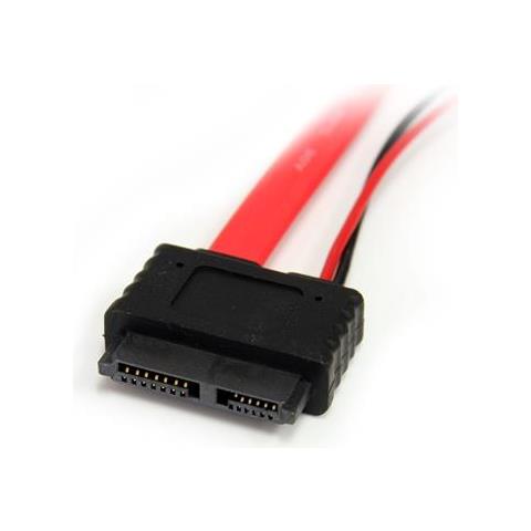 Adattatore cavo slimline SATA a SATA e alimentazione LP4 30,5 cm - Foto 2