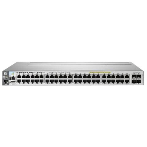 Aruba 3800-48G-PoE+-4SFP+ - Switch - L3 - gestito - 48 x 10/100/1000 (PoE)  - Foto 1