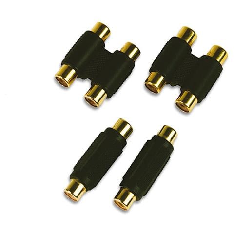 IADAP 2RCA-FF - Adattatore audio doppio RCA Femmina / Femmina - Foto 2