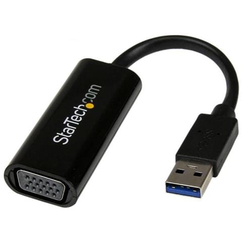 Adattatore scheda video esterna multimonitor USB 3.0 slim a VGA - 1920x1200/1080p - Foto 1
