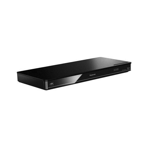DMP-BDT384EG 3D Blu-ray Player (4K Upscaling, WiFi, DLNA, VoD, HDMI Control, USB, NAS) Black - Foto 4