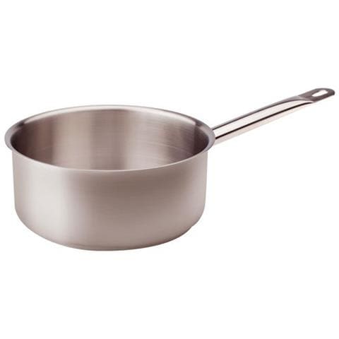Casseruola Bassa In Acciaio Inox Per Induzione Con Manico Tubolare Inox - Diametro Cm 20 - Altezza Cm 9-capacità Lt 2,8 - Foto 2