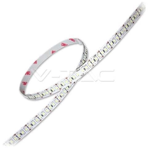 Striscia Led 3014 Monocolore Interno 204 Led / metro - Bobina Da 5 Metri Luce Calda 3000k 2404 - Foto 2