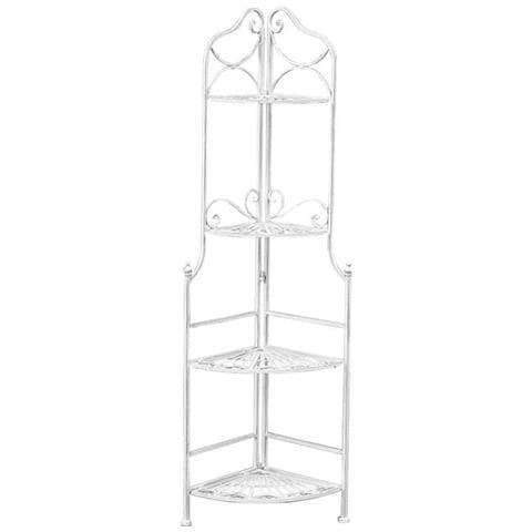 Scaffale 4 Piani In Ferro Per Interno Esterno Ingresso Portico Piscina Giardino Veranda Ristorante Bar Albergo Agriturismo - Foto 1