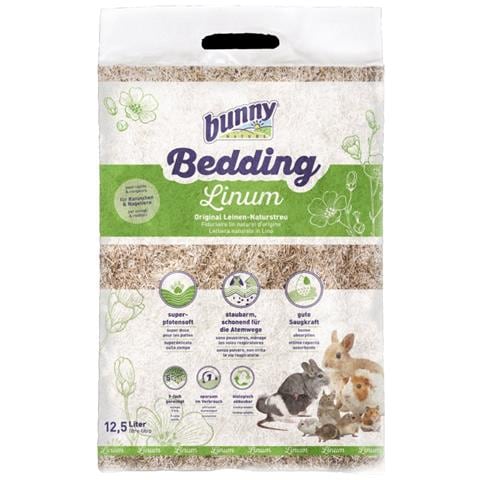 Bedding Linum Lettiera Naturale In Lino Per Roditori 12,5 L - Foto 1