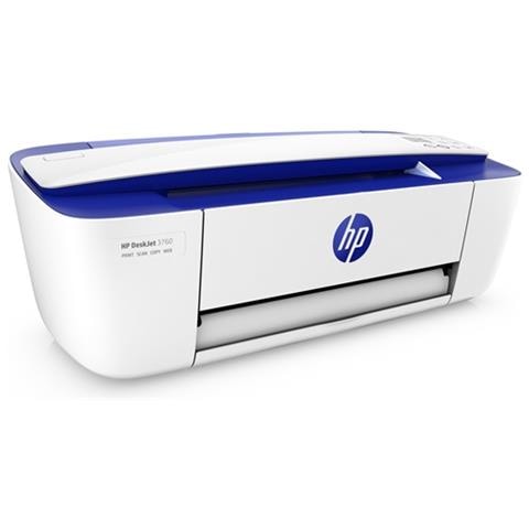 Stampante Multifunzione Deskjet 3760 Inkjet a Colori Stampa Copia Scansione A4 19 ppm WiFi 2.0 - Foto 2