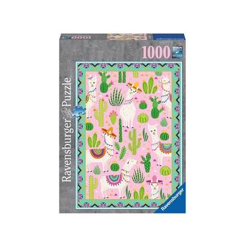 RVB15259 Puzzle da 1000 Pezzi : Fantasy - Teneri Alpaca - Foto 1