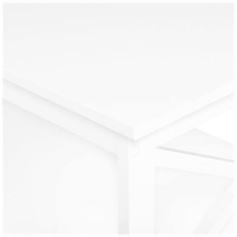 Tavolino Da Caffè Bianco Foster - Foto 16