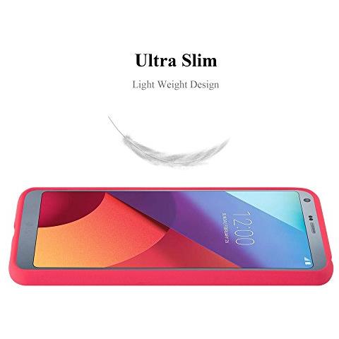 Custodia Compatibile Con Lg G6 In Frost Rosso - Coperchio Protettivo In Silicone Tpu Flessibile - Foto 2