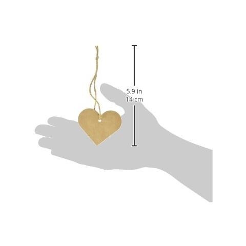 Etichette Kraft Cuore - Foto 2