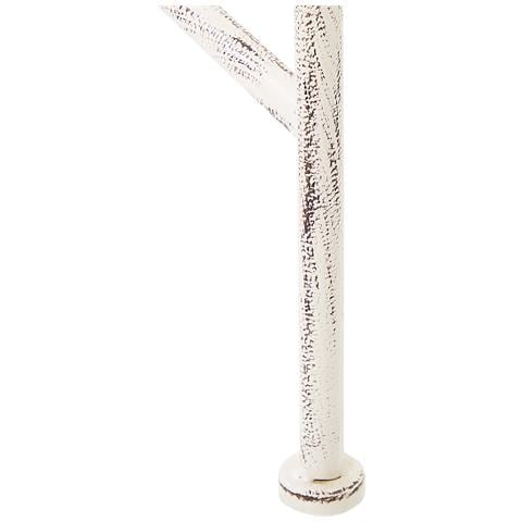 Panchina Da Giardino In Metallo Bianco 130 Cm Milazzo - Foto 14