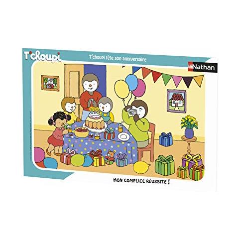 Nathan 4005556860708 - Puzzle Da 15 Pezzi, Motivo ""t'choupi"" - Foto 2