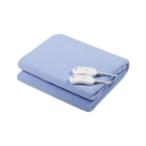 Coperta Elettrica Galcch160 Numero Di Livelli Di Riscaldamento 3, Numero Di Persone 2, Lavabile, Telecomando, Pile, 2 X 60 W, Blu - Foto 3