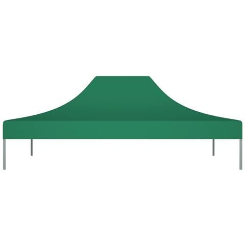 Tetto per Tendone per Feste 4x3 m Verde 270 g / m² - Foto 2