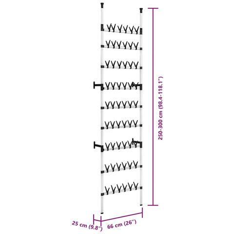 Gazebo Da Giardino In Acciaio 400x400x260 Cm Antracite - Foto 10
