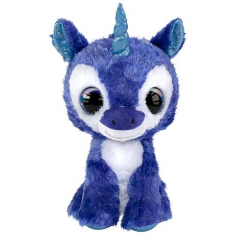 Peluche Corno Lumo Unicorn Velvet 15 Cm Blu - Foto 1