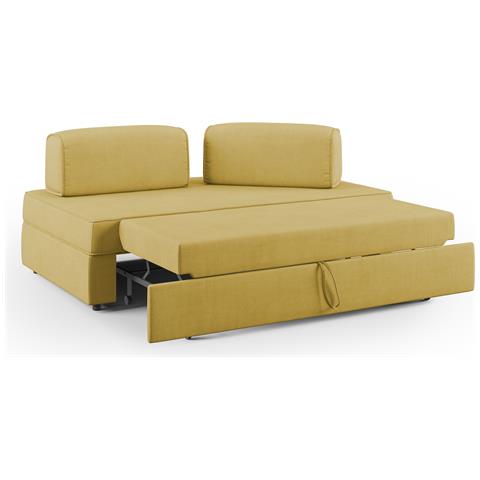 Liberty Divano Con Schienali Movibili T02 Giallo - Foto 2