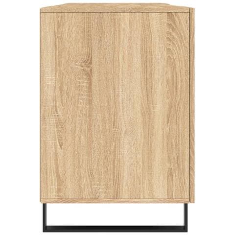 Scrivania Rovere Sonoma 140x50x75 Cm In Legno Multistrato - Foto 10