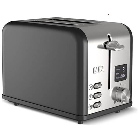 Tostapane HI1000L a 2 Fette con Potenza 880 W Colore Nero/ Inox - Foto 1