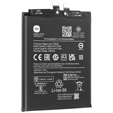 Batteria Di Ricambio Bp4g 4500mah 13 Service Pack, Nero - Foto 1