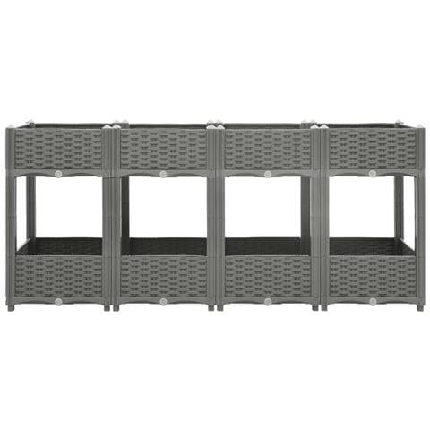 Fioriera Rialzata 160x40x71 Cm In Polipropilene - Foto 3