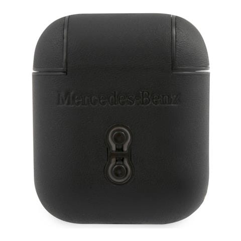 Cover Per Airpods 1 E 2 In Pelle Anti-urto, Nero - Foto 2