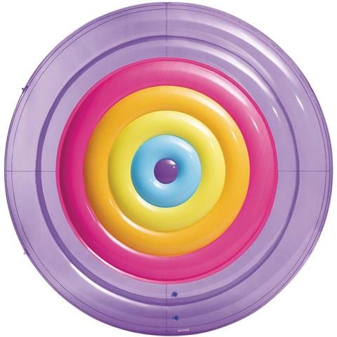 Materassino Gonfiabile Isola 'rainbow Fiesta Island' Cm 201 X 24 - Foto 1