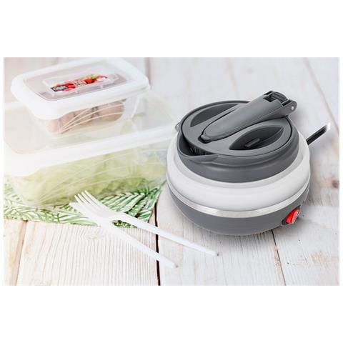 Bollitore Elettrico MS 1375 0.6L Silicone 750w Colore Bianco - Foto 2