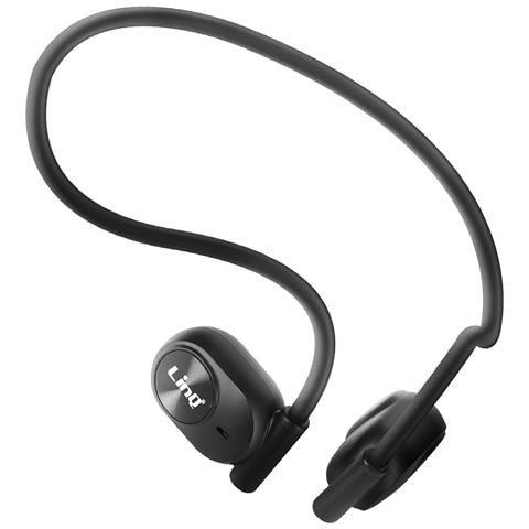 Auricolari Senza Fili Design Aperto Ad Archetto Comandi Touch, Nero - Foto 1