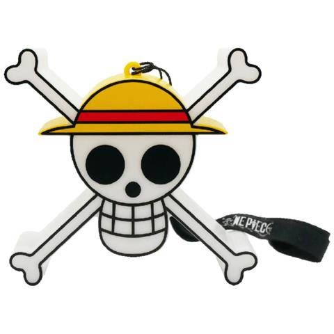 Diffusore Di Luce Led Modello Teschio One Piece, Bianco - Foto 1