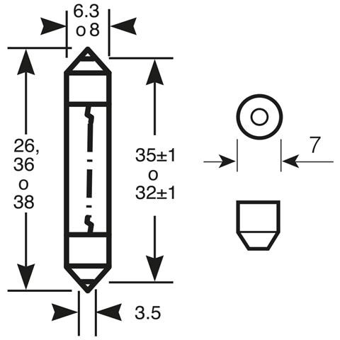 Lampadina 12v 5w - Foto 2