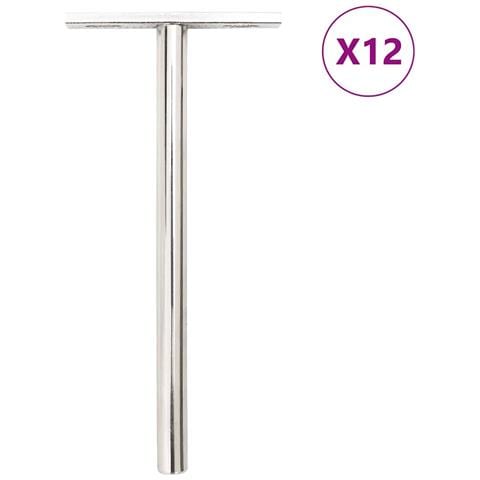 Staffe Mensole Galleggianti 12pz 10x150 Mm Acciaio Al Carbonio - Foto 1
