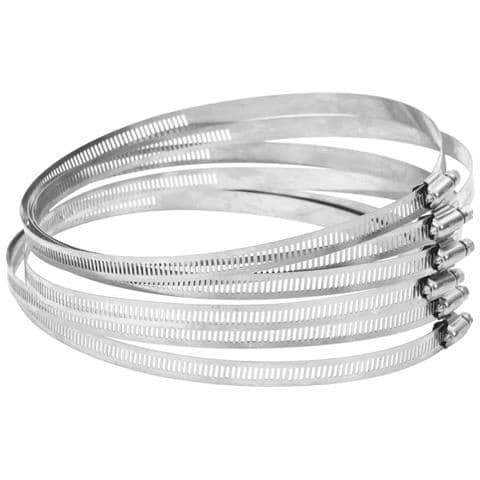 Fascette Stringitubo 6pz 91-165 Mm In Acciaio Inox 304 - Foto 1