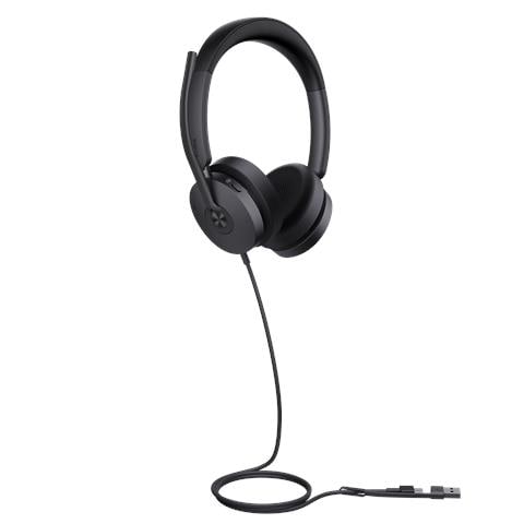 UH48 Dual Teams USB-C /A Auricolare Cablato A Padiglione Musica e Chiamate USB Type-C / USB Type-A Nero - Foto 6