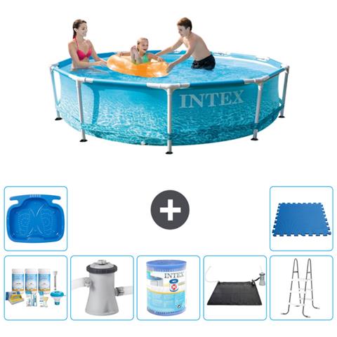 Piscina Fuori Terra - In Giro - 305x76 Cm - Blu - Include Accessori Coordinati A1320 - Foto 1
