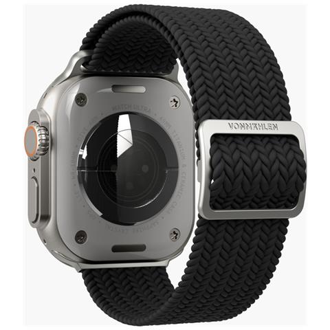 Woven Loop Cinghia Nero Nylon - Foto 2