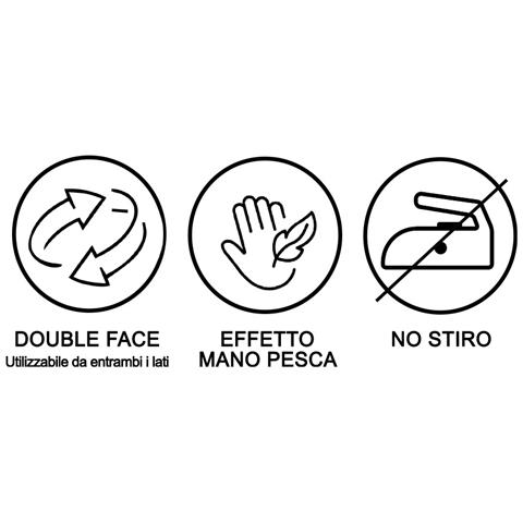 Copripiumino No Stiro Tinta Unita Bicolor Microfibra Effetto Manopesca Francesca Matrimoniale Bosco-rust - Foto 2