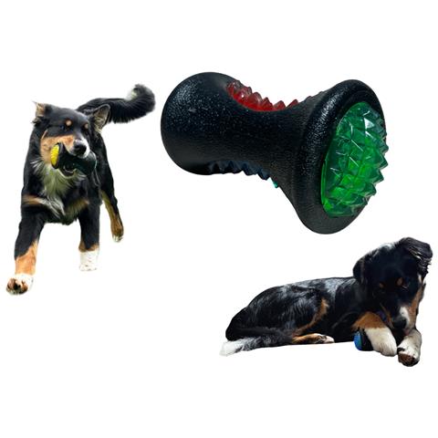 Gioco Per Cani Palla Rimbalzante Luminosa Giocattolo Di Gomma Da Masticare Da Tirare E Riporto Galleggiante - Foto 1