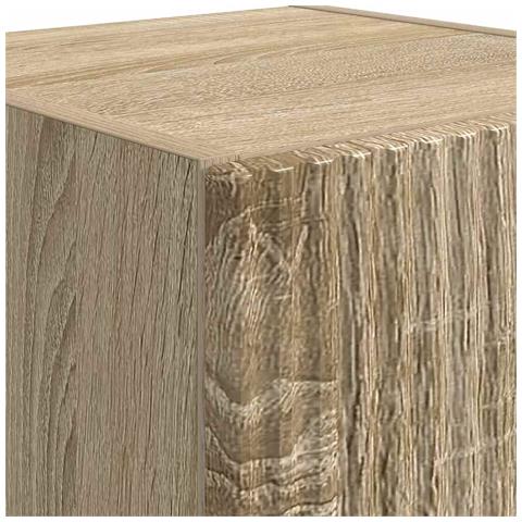 Mobile TV da parete Sonoma 30 x 31 x 100 cm Legno multistrato - Foto 9