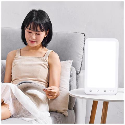 Lampada Led Per La Terapia Della Luce Sad Con Type-c, Luminosità Regolabile E Timer - Spina Eu - Foto 6