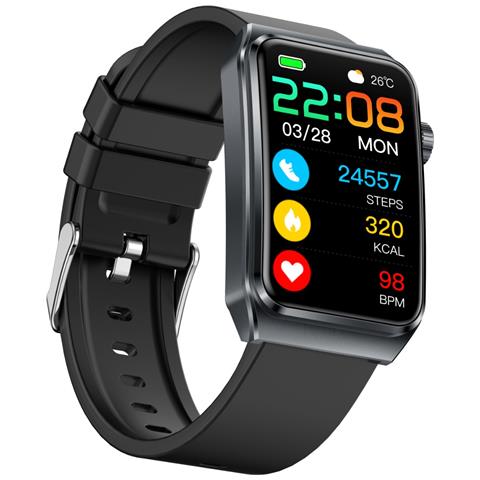 Smartwatch Con Monitoraggio Della Salute E Chiamate Bluetooth - Display Da 1.57"" Black - Foto 3