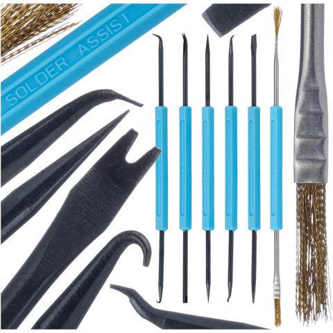 Set Di Attrezzi Per Pulizia E Leva - 12 Punte, Lunghezza 185mm | Per Manutenzione E Riparazione | Include Pennello Di Pulizia - Foto 1