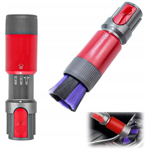 Spazzola Per Polvere Compatibile Con Aspirapolvere Dyson V8 V10 V11 V12 V15 - Setole Pbt Antistatiche 0,05 Mm | Montaggio Facile | Pulizia Efficace - Foto 8