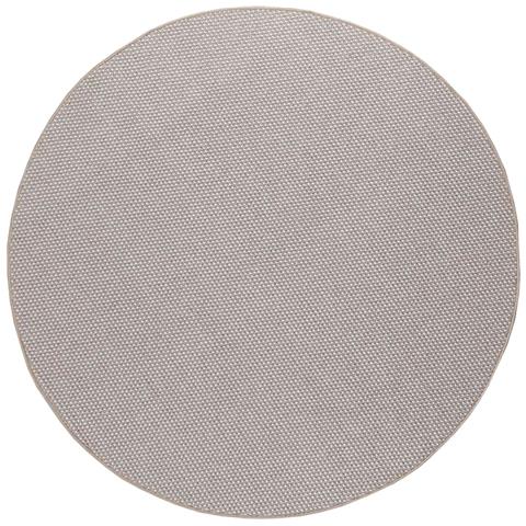 Tappeti per area HUARTE Crema e Taupe Ø 200 CM Poliestere - Foto 1