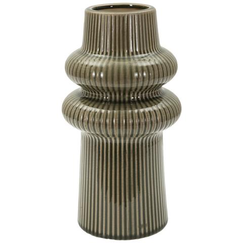 Vaso Armony Piccolo In Ceramica Verde - Foto 1