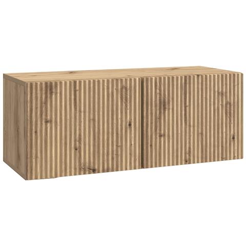 Mobile Porta TV da Muro Rovere Artigianale 78,5 x 31 x 30 cm - Foto 1