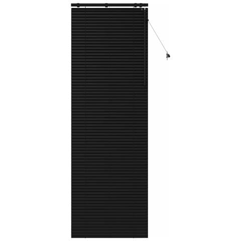 Tenda Veneziana Nero 85 x 250 cm 35 mm - Foto 1