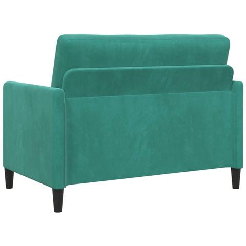 Set di Divani con Storage 2 pz Turchese Poliestere - Foto 9