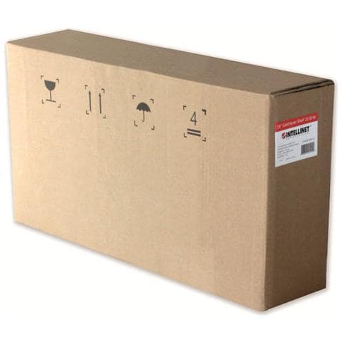 I-CASE TRAY-140BK - Mensola per Rack 19'' 400 mm 1U Nera 2 punti - Foto 2